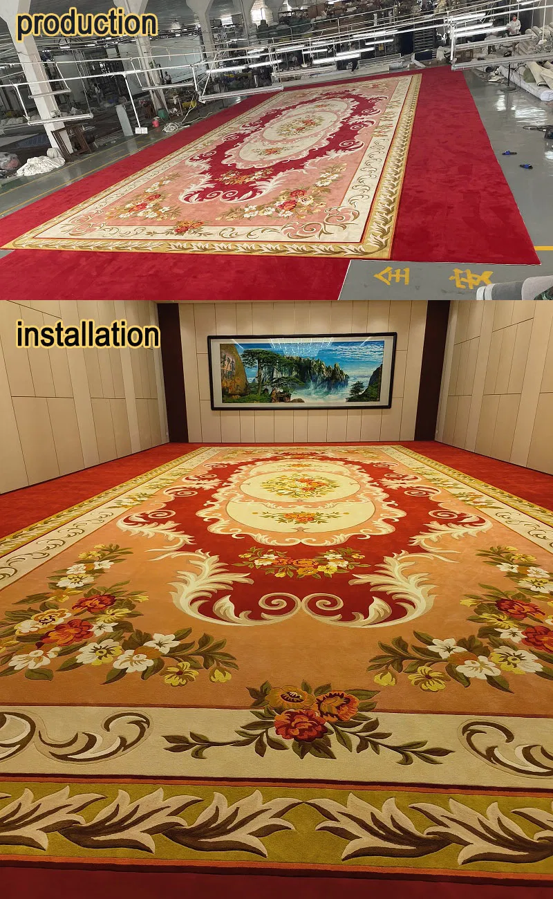 Luxury Axminster Ccarpet 5-Star Hotel Guest Room Carpet Corridor Woven Carpet Car Kitchen Bedroom Adult Dining Room Abstract