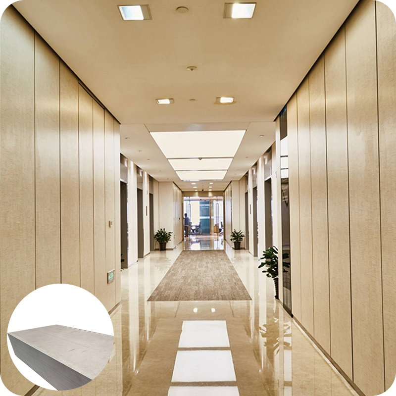 Lightweight Calcium Silicate Board, Building Decoration, Fireproof Fiber Cement Board