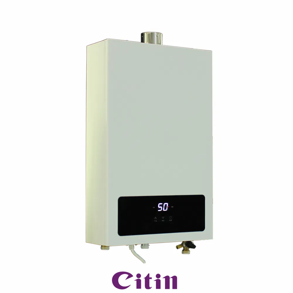 Industrial 24kw Gas Hot Water Heater Power Vent Technology