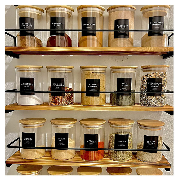 Kitchen Borosilicate Glass Food Storage Jar Extra Large Glass Storage Jar