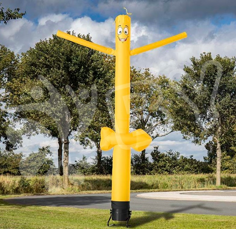 Funny Inflatable Waves Sky Air Dancer / Fly Guy Inflatable Air Dancer Costume Sky Dancing Man Tube with Blower