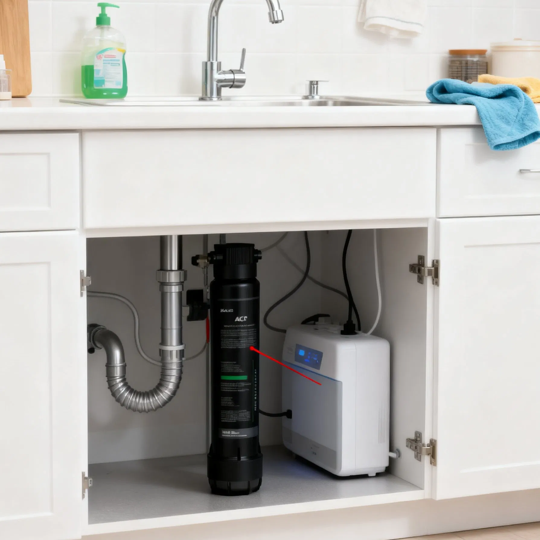 1 Stage UF Water Purifier with UV for Table Top