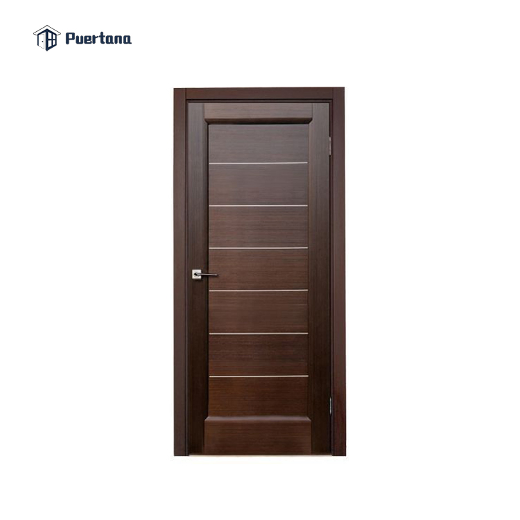 European Bathroom Bedroom Houses Room Interior Entrance PVC MDF Panel Wood Door