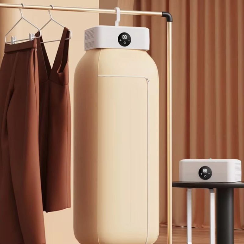 Wholesale Folding Portable Electric Clothes Dryer Travel Smart Compact Clothes Dryer Customized Home Mini Clothes Dryer
