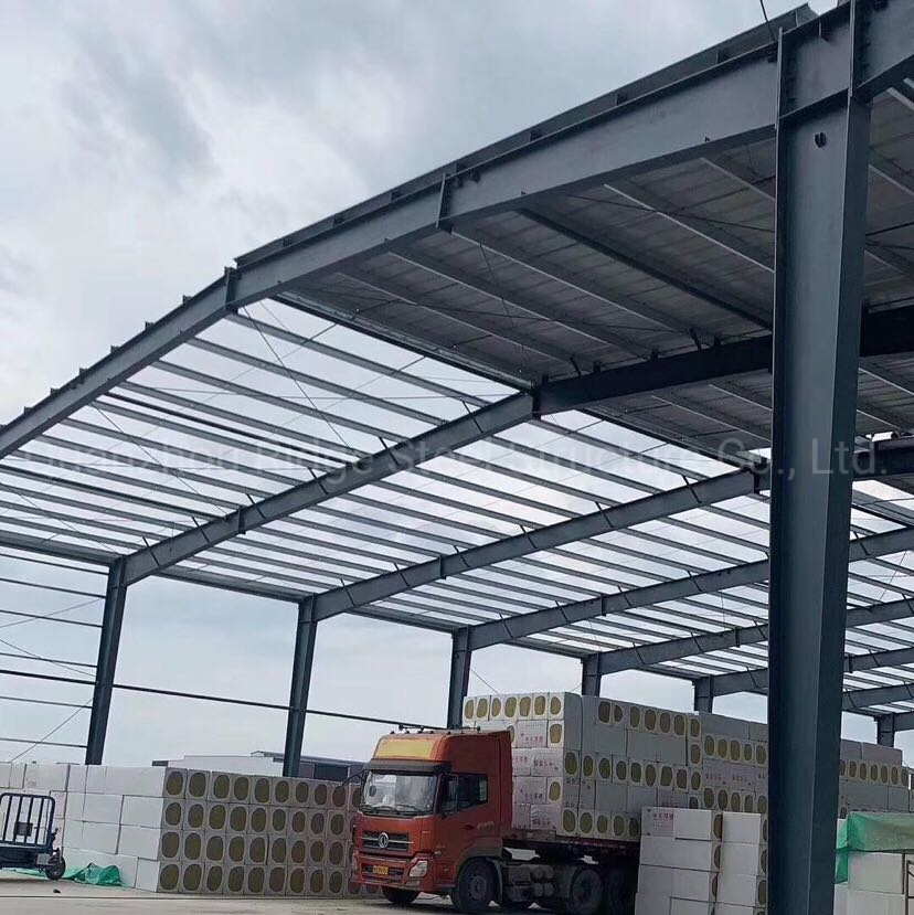 Prefabricated Preengineered Construction Roof Structure Garage Industrial Hall Stadium Cost