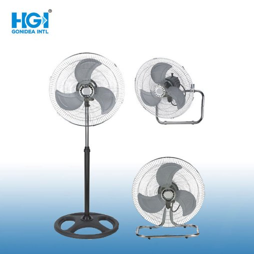 Напольный вентилятор HGI 18'' 3 в 1, 3 скорости