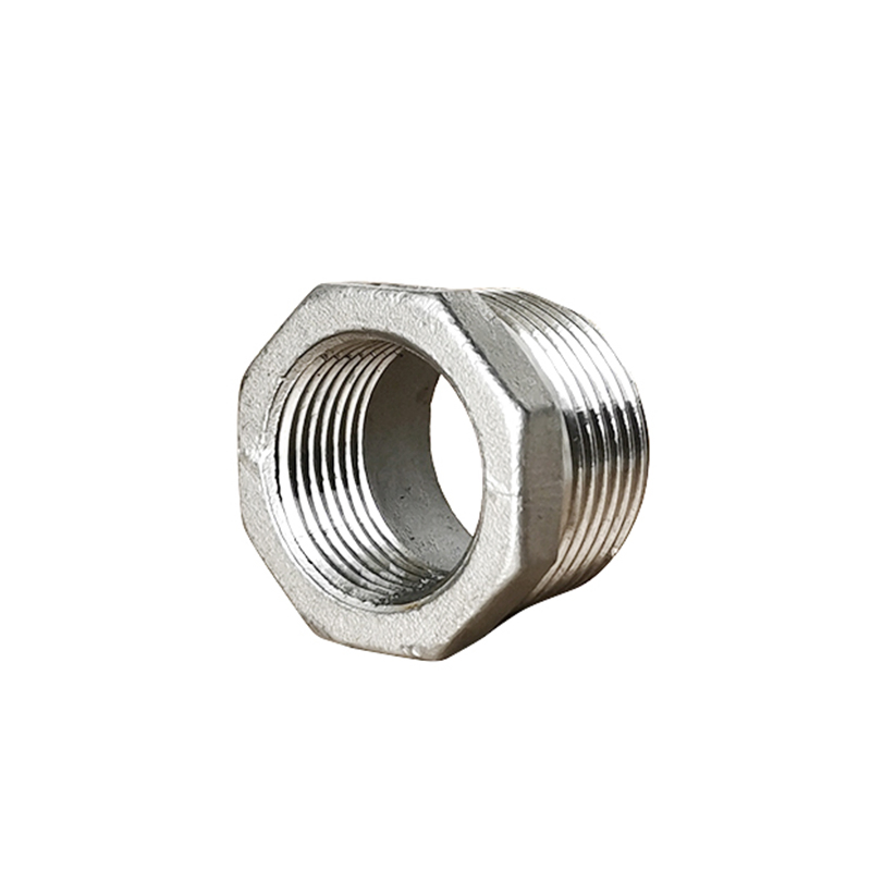 Corrosion-Proof SS304 Stainless Steel Casting Threaded Fitting Hexagon Screwed Bushing