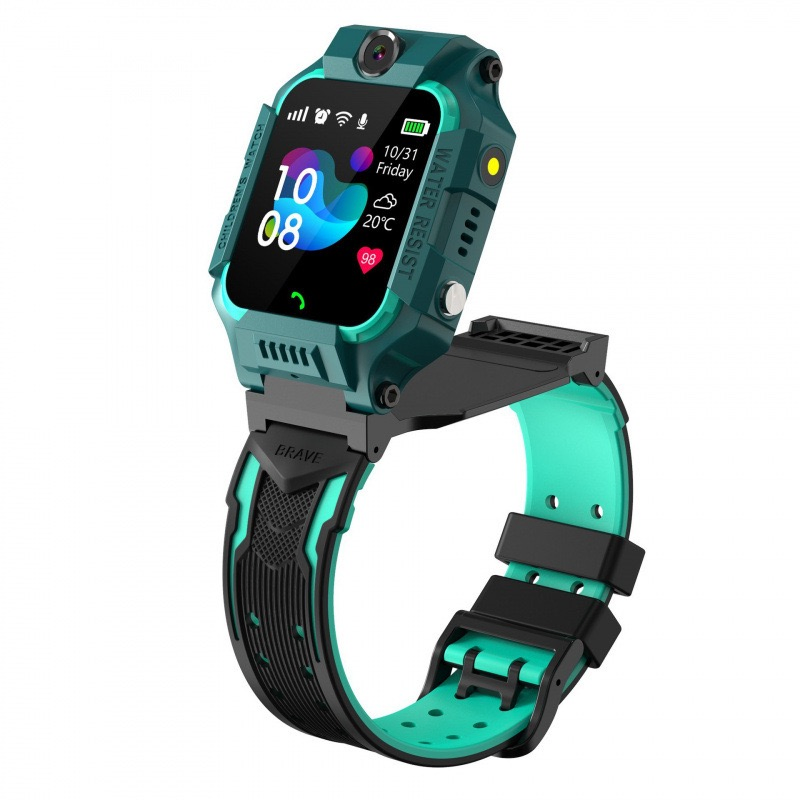 Waterproof Children's Smart Phone Watch Q12 with GPS Positioning