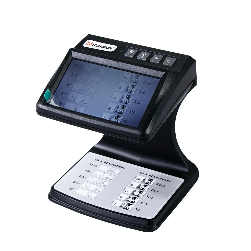 LCD Display New IR Money Detector for Any Currency Kx-6132