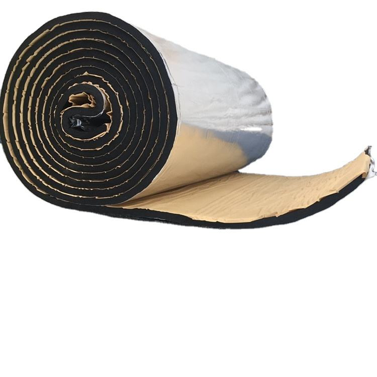 Thermal Adhesive Foam Soundproofing Insulation Acoustic Foam NBR Foam Insulation Roll