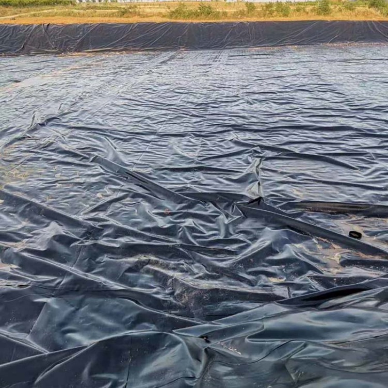 Waterproof HDPE Geomembrane for Landfill Base Liner, Cap System, Environmental Protection Projects, Pond Liner Landfills, and Water Containment Projects