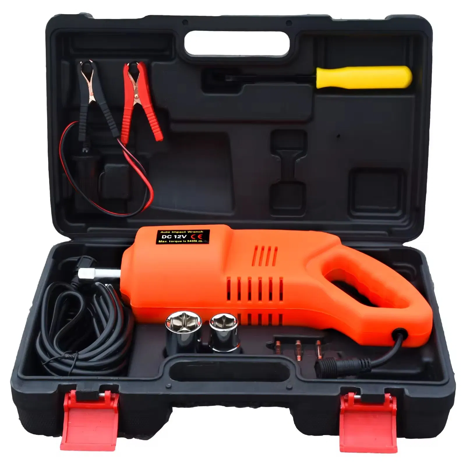 Zsb01 High Quality Tool Box Power 80W 12V 480n. M Electric Car Jack Impact Wrench High Torque for Car Repair