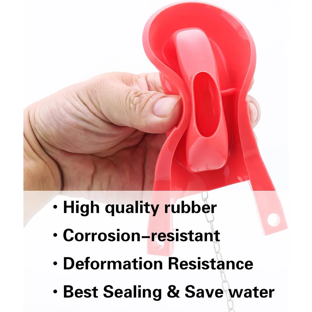 Bathroom Accessories Soft PVC Flush Flapper Toilet Flush Valve 3inch Flapper