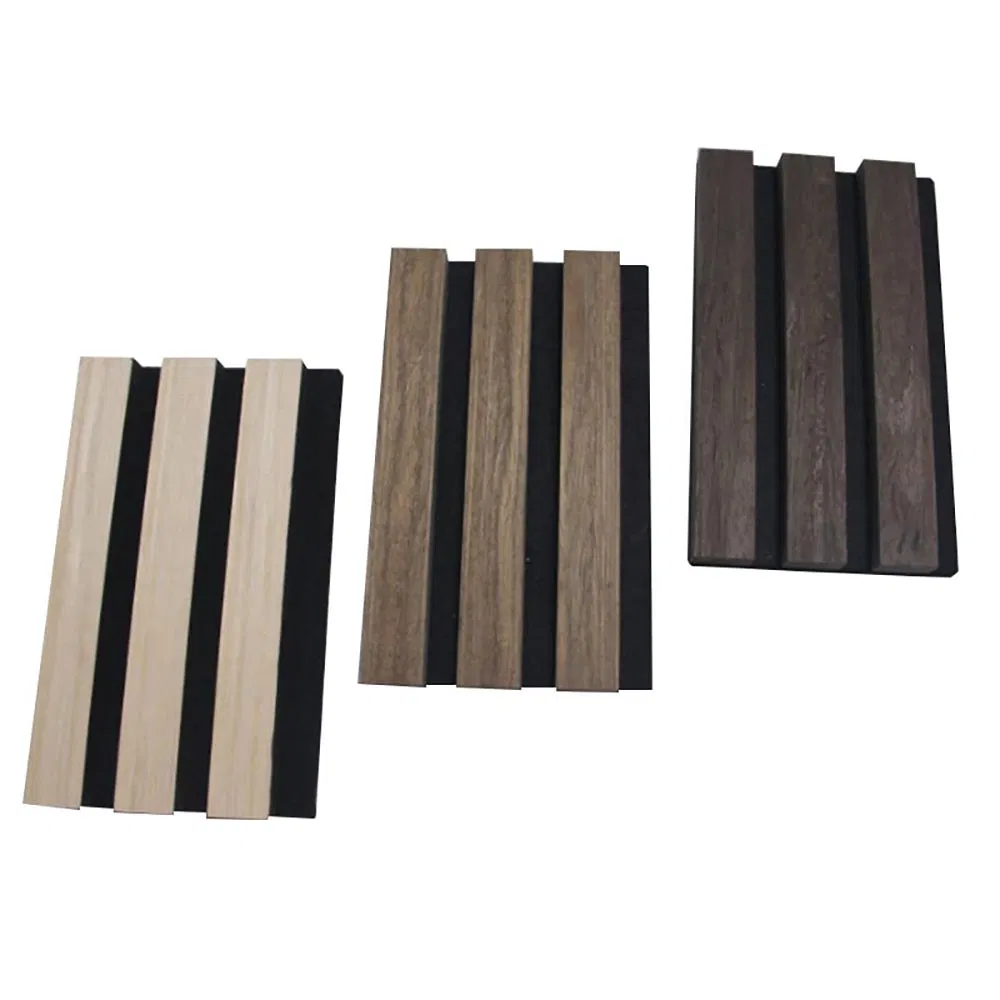 Luxury Decorative Wood Slat Acoustic Panel for Feature Wall