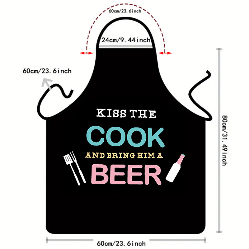 Stylish Adjustable Linen Cooking Apron for Home Chefs