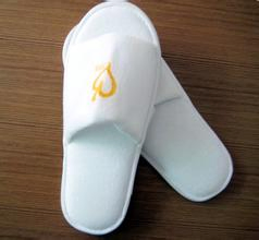 Hot Sale Open Toe Fleece Disposable Slipper Hotel Slipper (JRD722)
