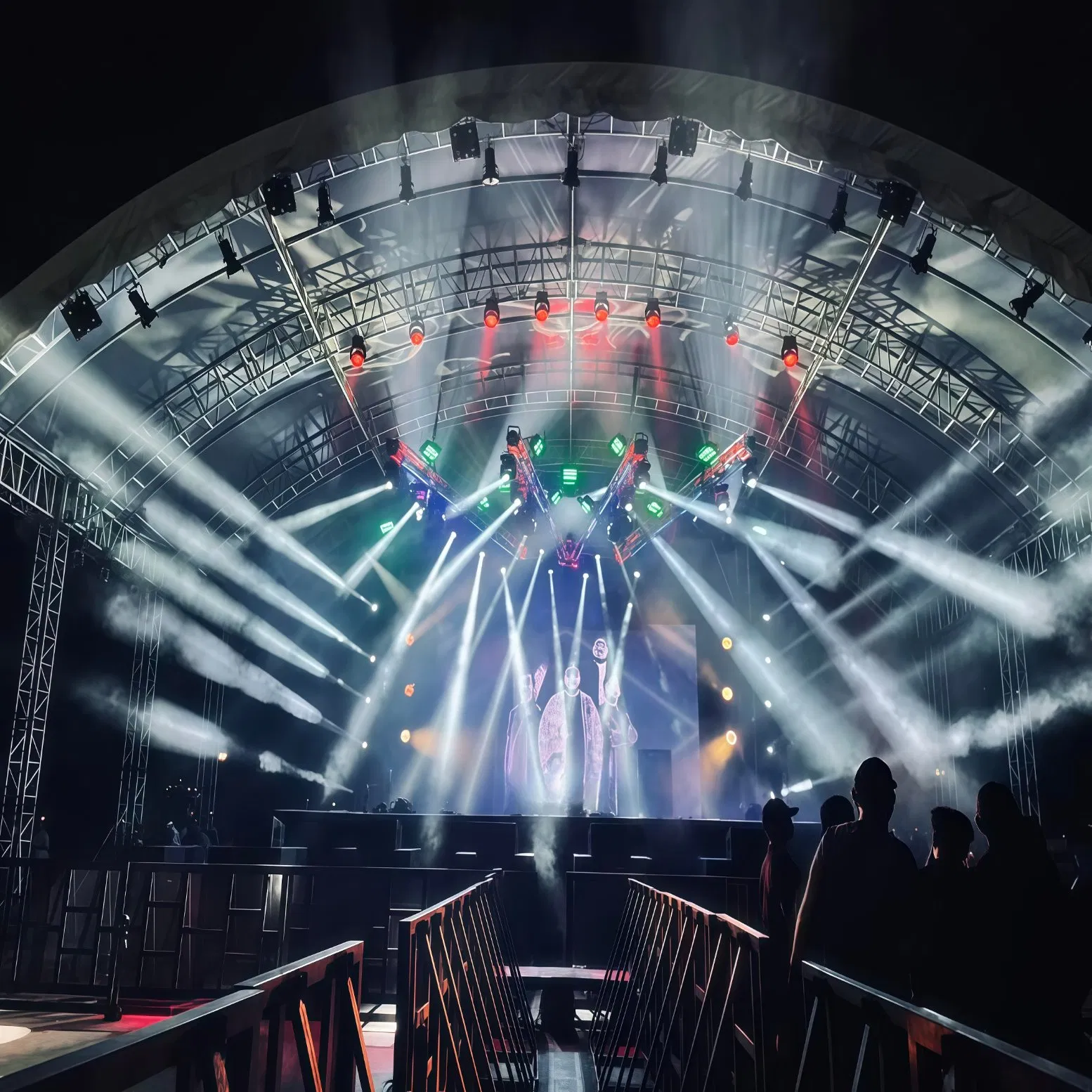 Aluminum Special Shape Event Entertainment DJ Stage Light Truss