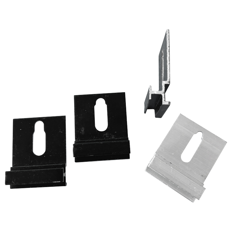 Aluminium Thin Sheet Clamp Ceramic Wall Hardware Ceramic Cladding Fixings