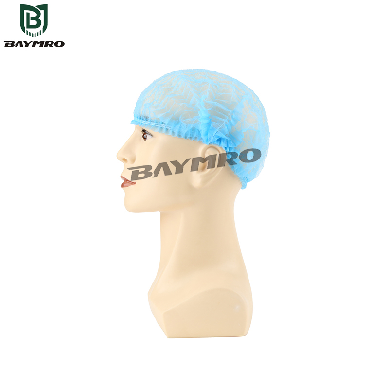 Anti Dust Hat Head Cover Bouffant Cap Disposable Bar Cap En