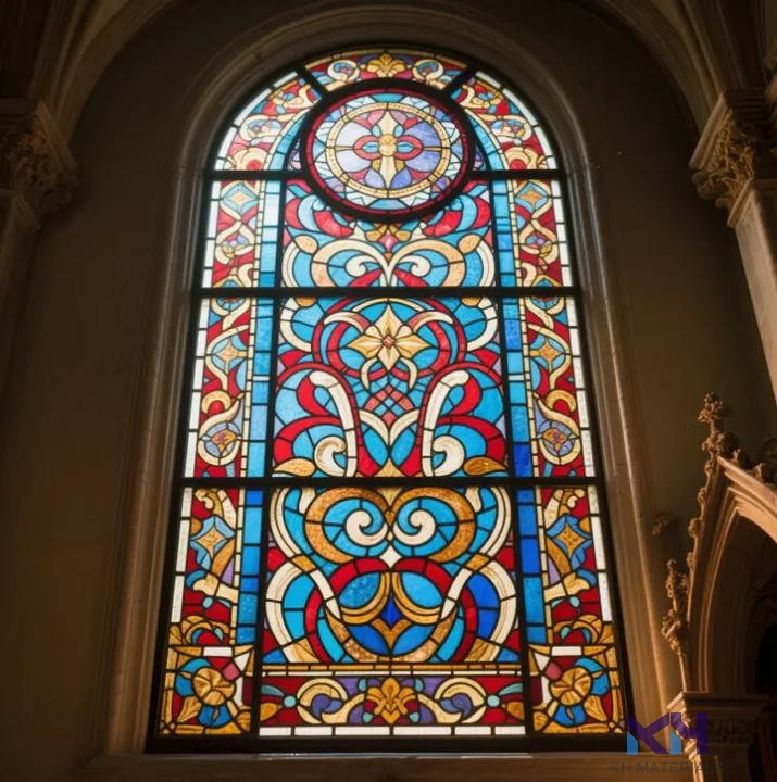 Toughened Window Glass for Vibrant Cathedral Artwork and Decor