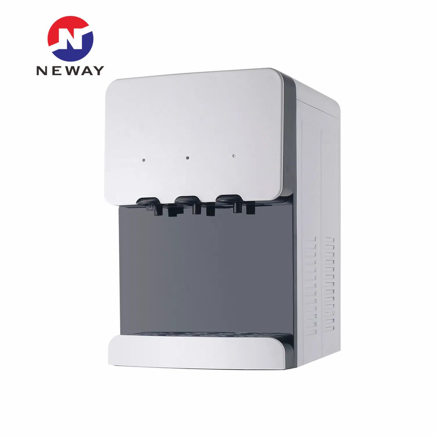 New Korean Design Hot Cold and Normal Water Dispenser with Storage Cabinet