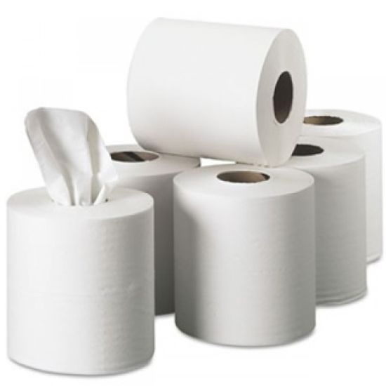 Ulive White Commercial Eco-Friendly Factory Sell Directly Center Pull Roll Towel