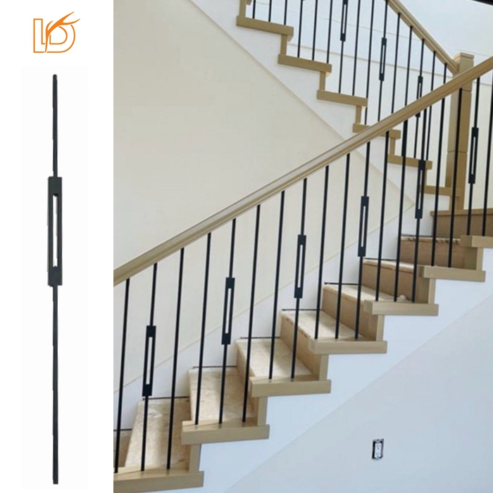 Small Rectangle Iron Stair Balusters Balustrade Railing
