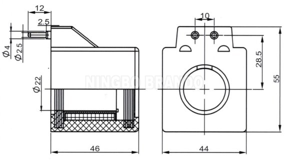 Катушка гидравлического соленоидного клапана 110V/220VAC