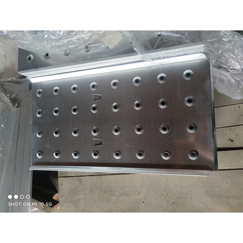 Aluminium Folading Multi Using Ladder with Steel Long Platform