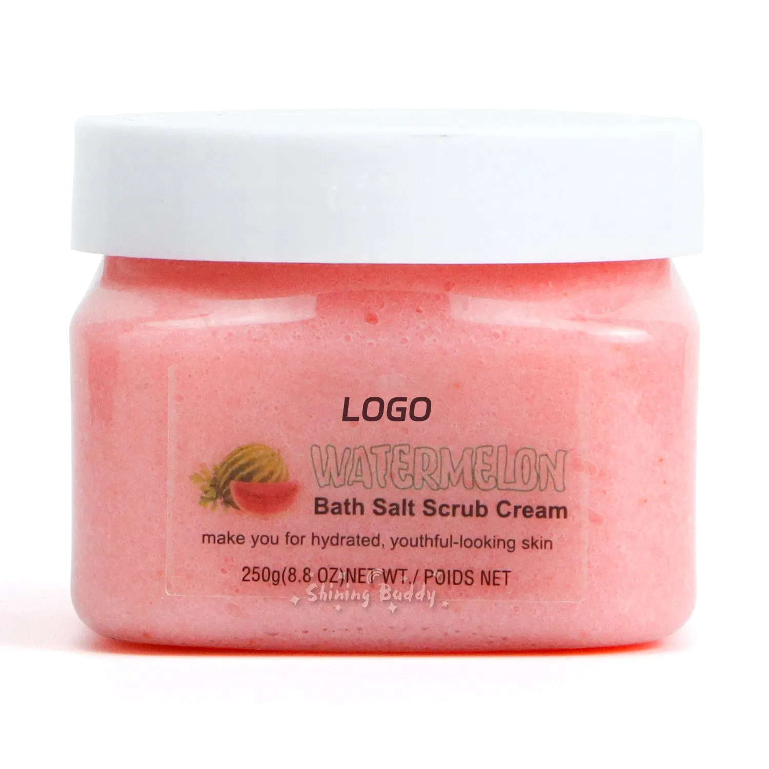 Private Label Body Care Strawberry Body Scrub OEM/ODM Whitening Moisturizing The Skin