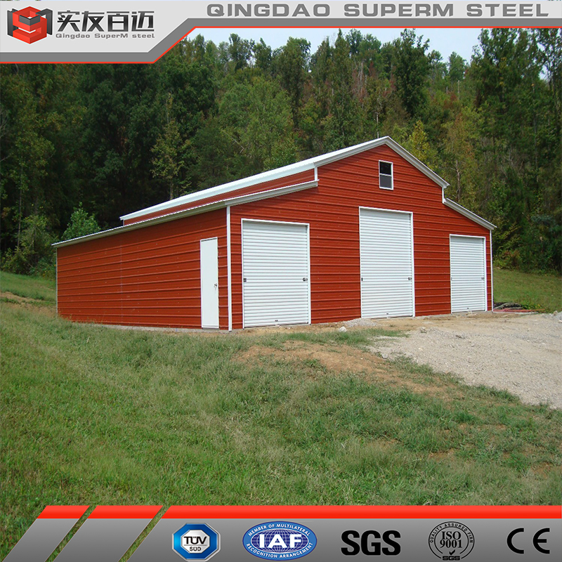 Prefabricated Building Steel Structure Barndominium Barn