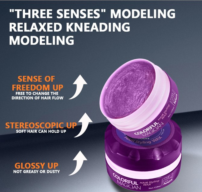 Pomade Private Label Lasting Hold Styling Wax Para EL Cabello Custom Styling Hair Pomade for Men