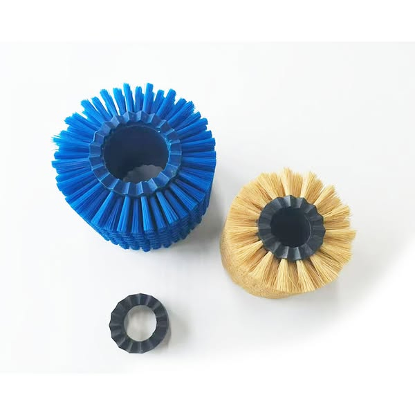 Factory Price Industrial Belt Cleaning Brush Roller Cylindrical Conveyor Brush Cylinder Nylon Roller Brush for Cleaning
