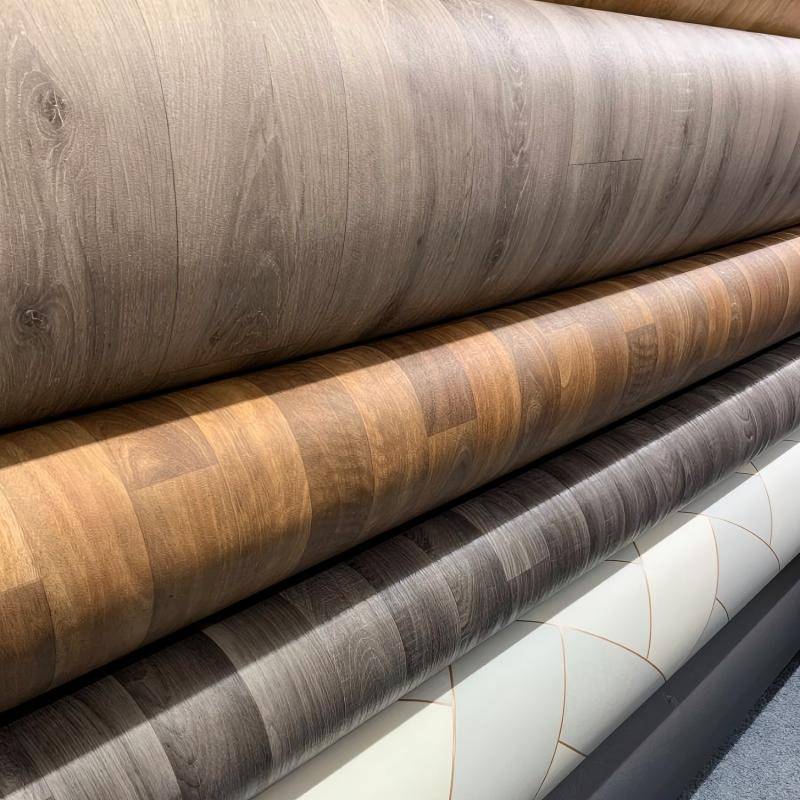 Wood Grain Decorative PVC Film for Furniture Edge Banding and Wall Panels