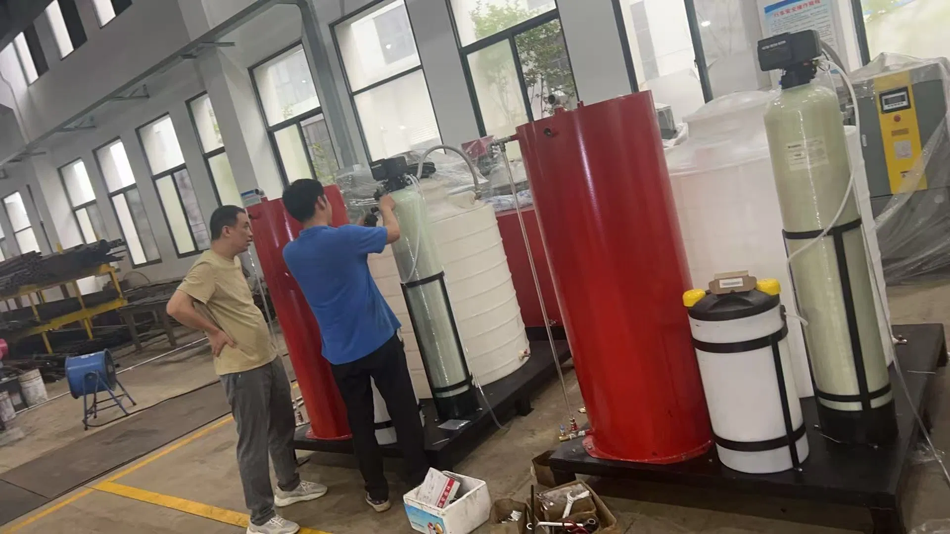 Парогенератор газовый WNS1-1.0-Y.Q 1000 кг/ч