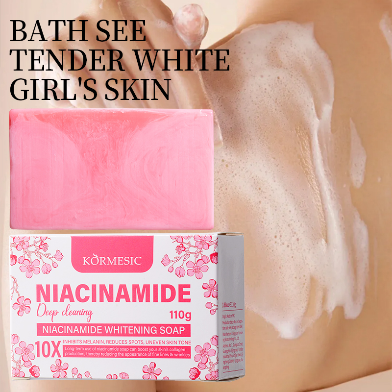 Deep Cleansing Nacinamide Soap for Radiant Skin Brightening