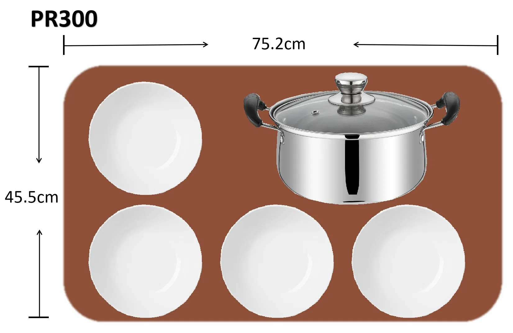 Pr300 Home Food Warming Tray Plastic Shabbat Warmer Tray