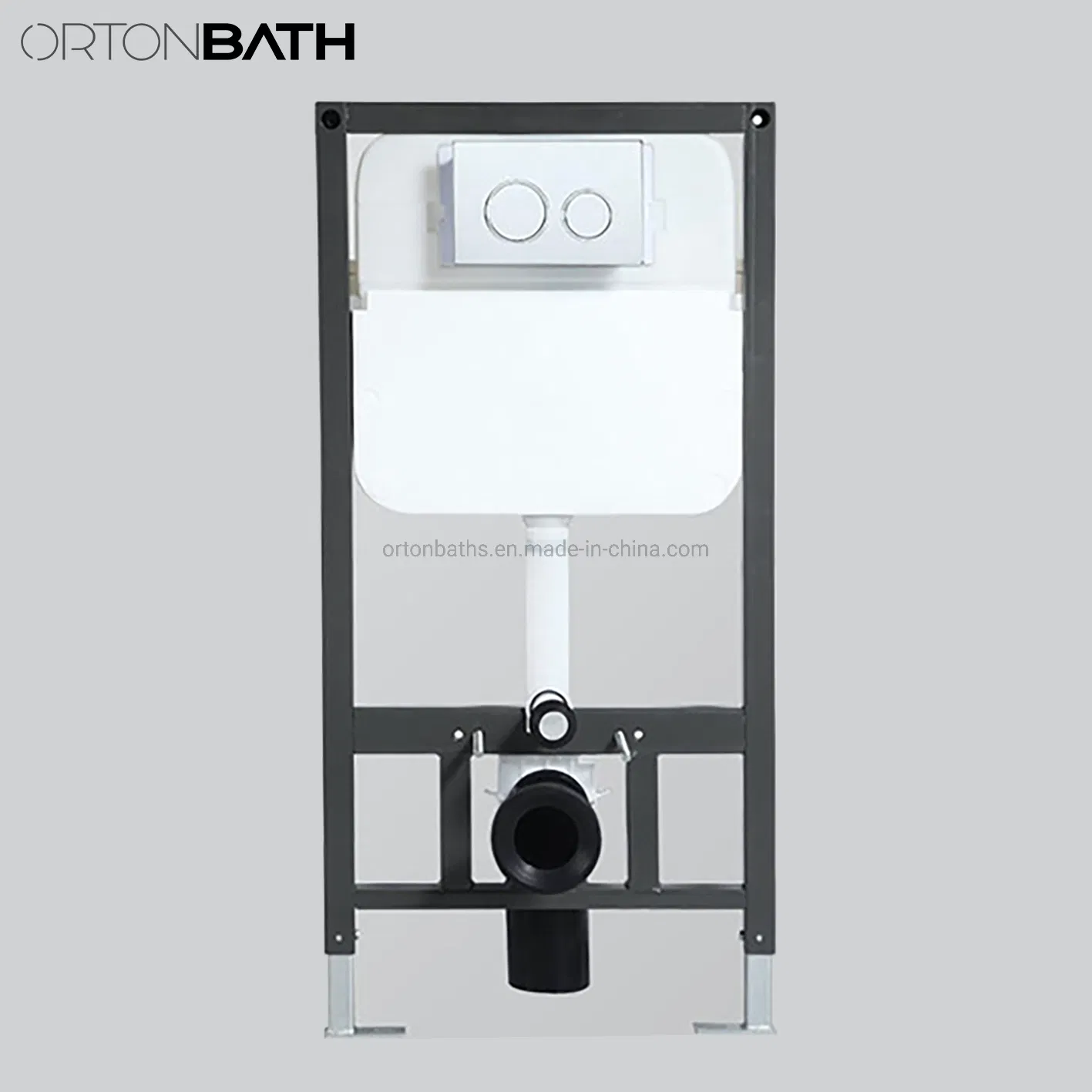 Ortonbath Hidden Water Tank Concealed Cistern for Wall Hung Toilet