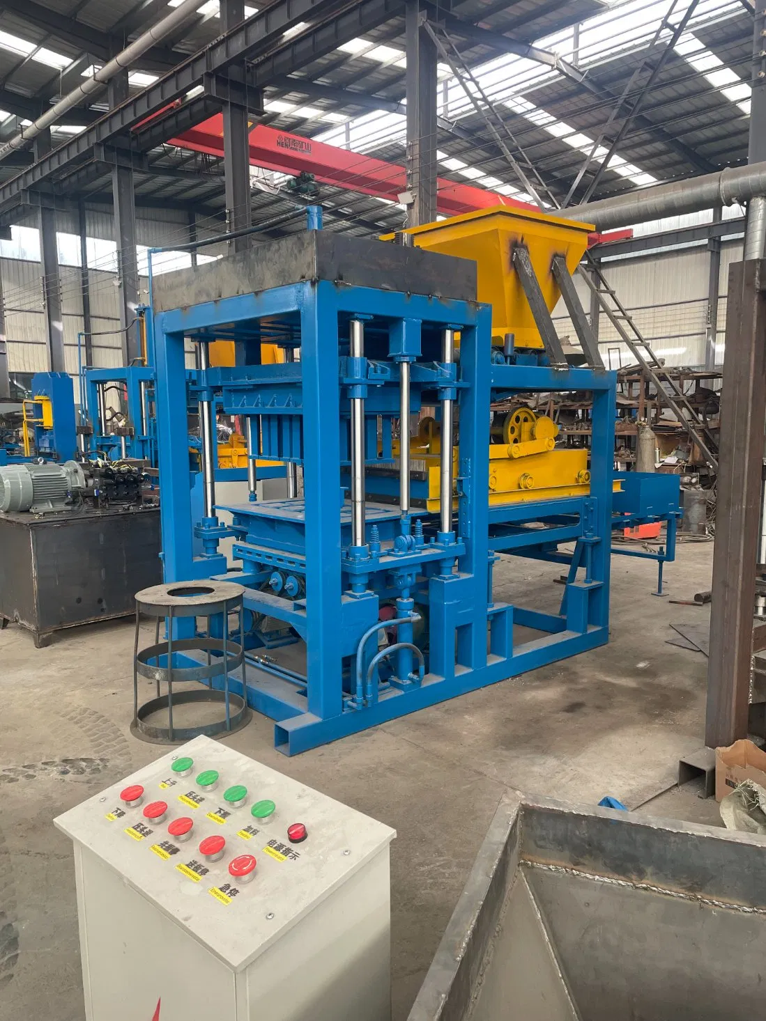 High-Quality Fully Automatic Hydraulic Brick Making Machine Line for Residential Buildings