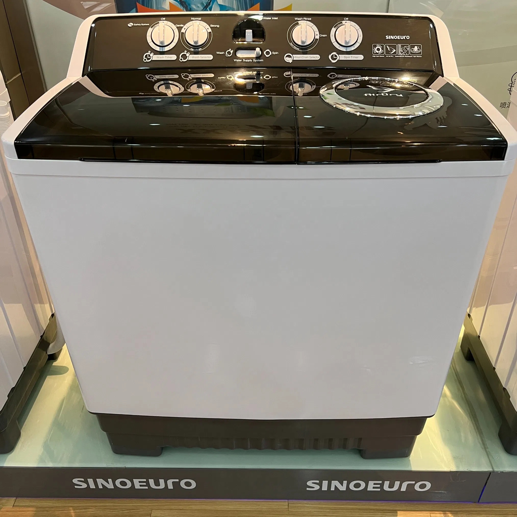 10kg Capacity Home Household Use Top Loading Twin Tub Washing Machine