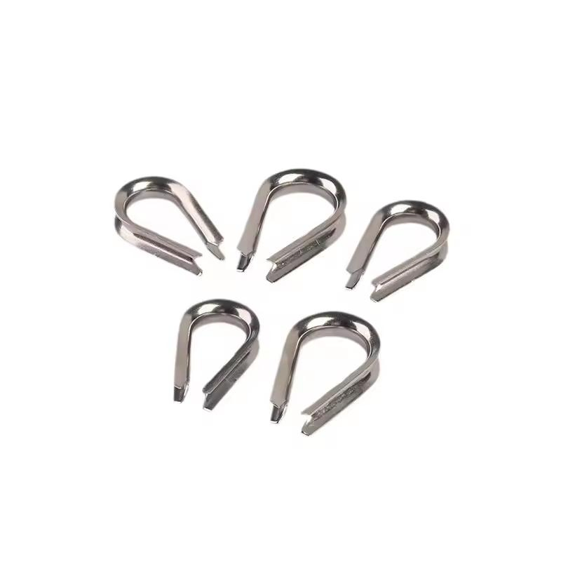 Quality Zinc-Plated Wire Rope Thimbles DIN6899A & DIN6899b From Rigging Factory-Hardware Product