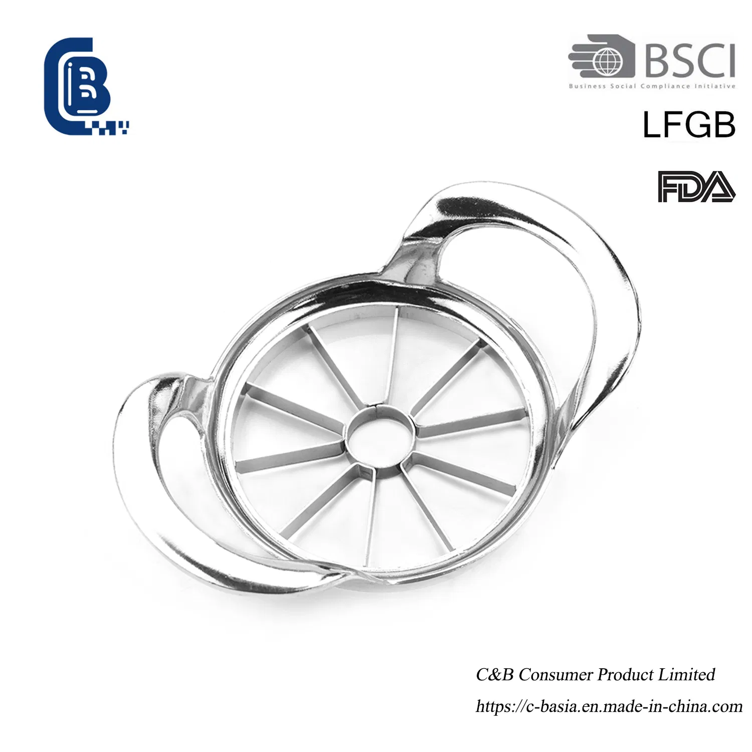 Stainless Steel Blade Apple Slicer Corer Fruit Vegetables Cutter Kitchenware Kitchen Gadgets