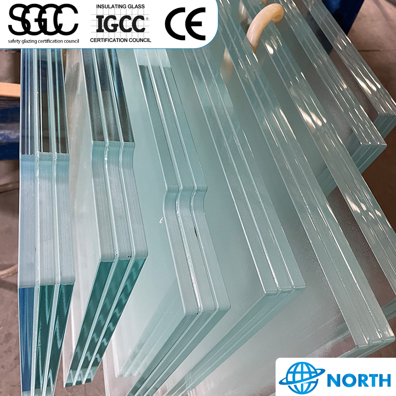 AGC Planibel G Tempered PVB/Sgp Laminated Glass