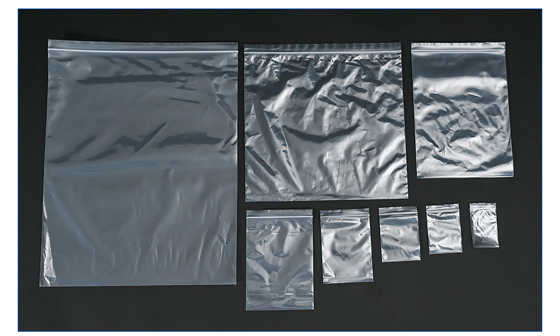 Clear Durable Plastic Resealable Zipper Baggies for Jewelry, Beads, Pill, Snack, Storage, Shipping & Packaging