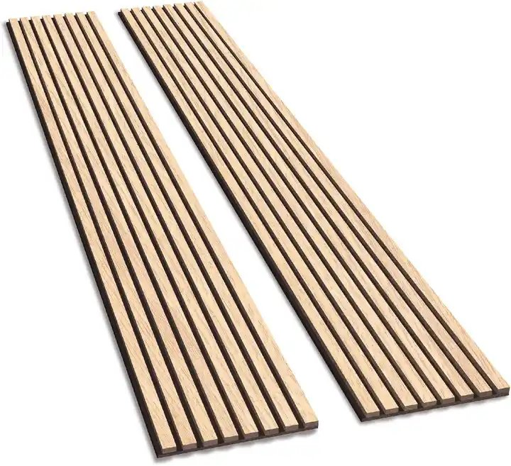 Custom Akupanel Wooden Slat Acoustic Sound Proof Panels Slated Wood Acoustic Panel