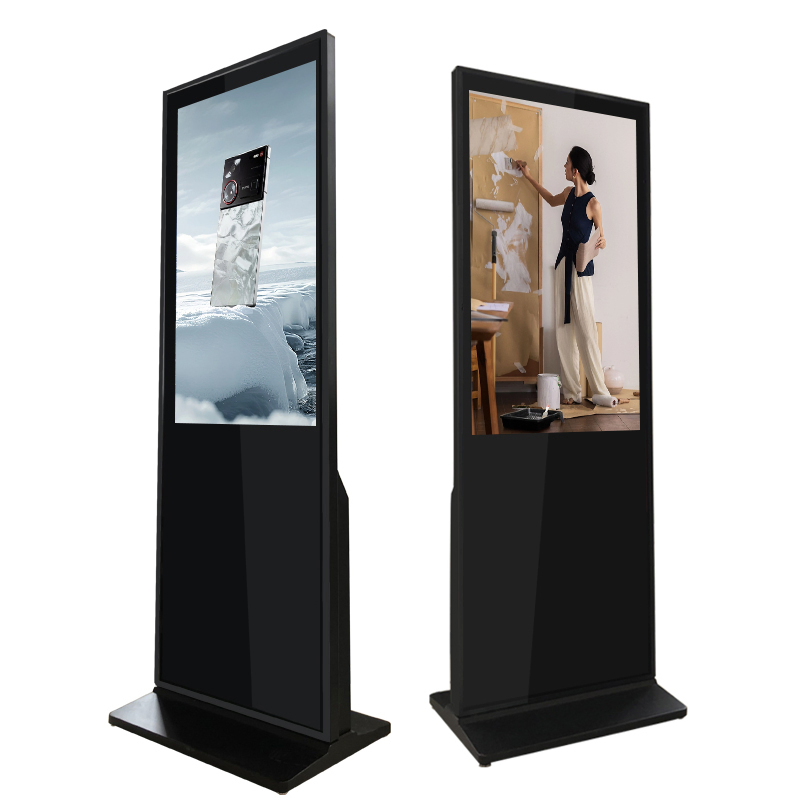 43-дюймовый сенсорный дисплей для рекламы