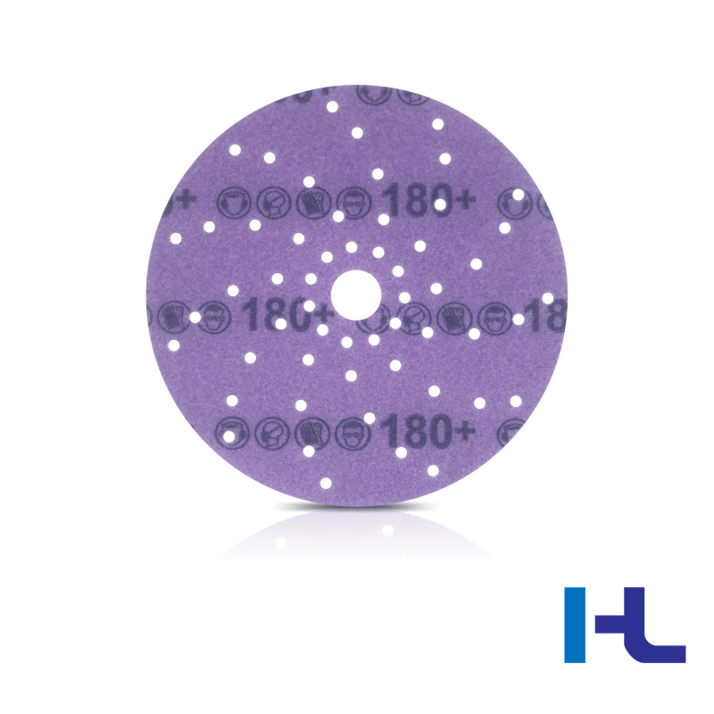 150mm Water Proof Film Abrasive Sand Sanding Disc with Hook & Loop Backing, P80-P2500 for Auto Body Finishing