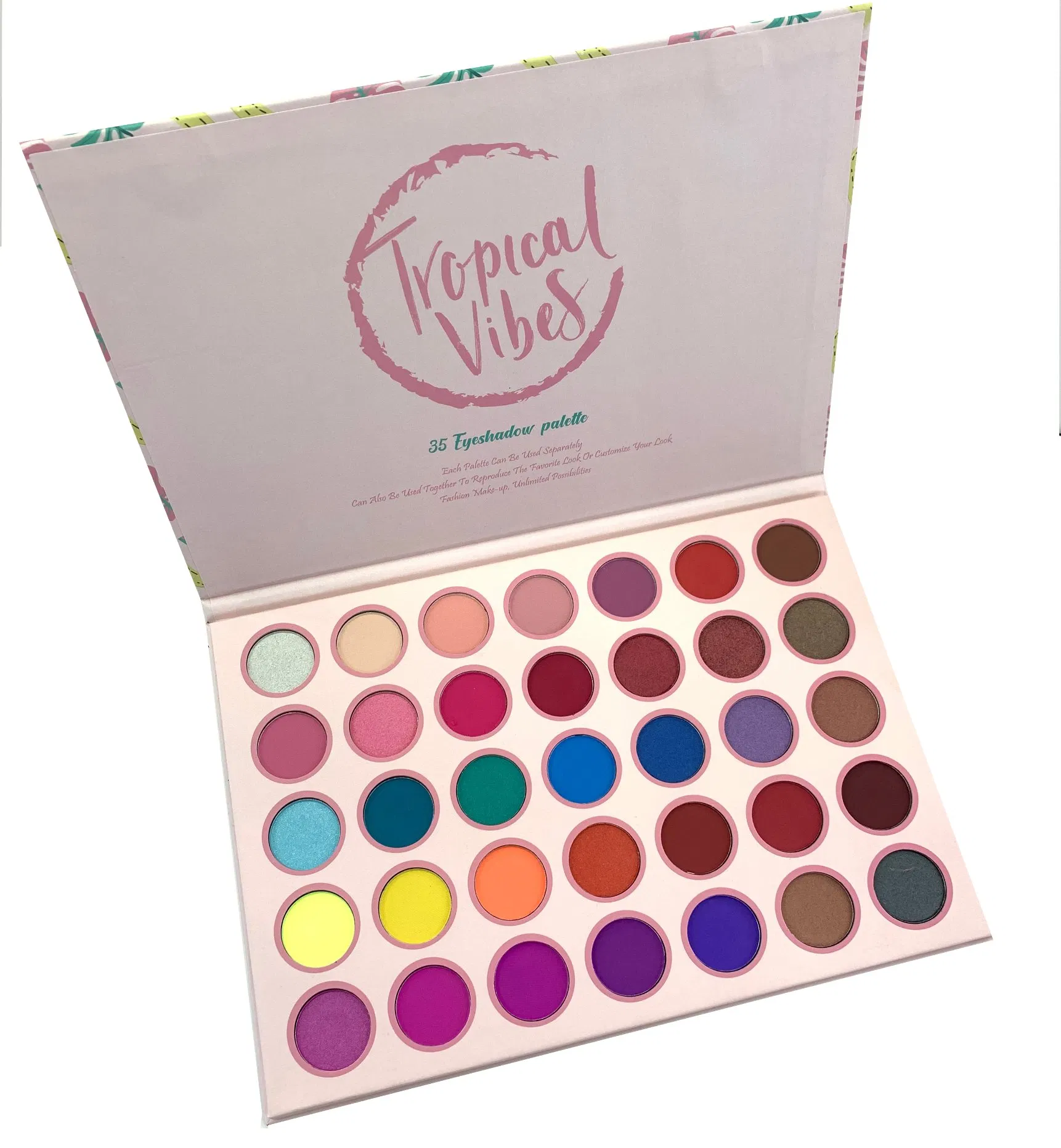 Korean Wholesale Makeup Glitter Natural Beauty 35 Color Eyeshadow Palette