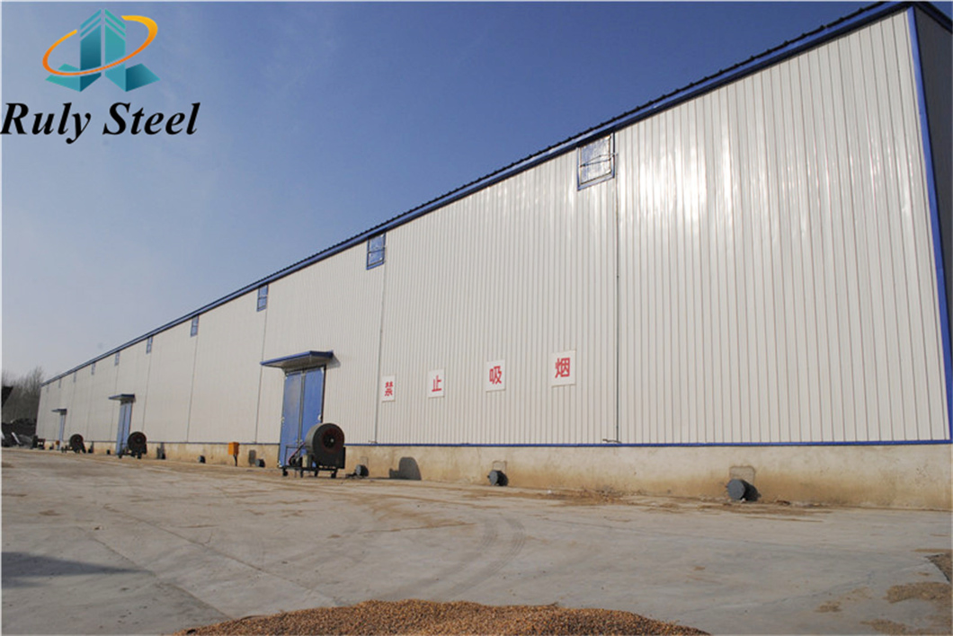 Large Span Anti-Seismic Wind-Resisting Short Construction Period Prefabricated Stee Structure Light /Heavy Industry Workshop