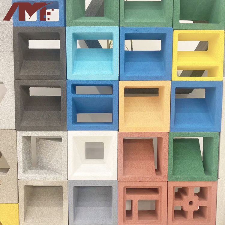 Chinese Factory High Quality Gray Color Wall Ceramic Hollow Brick Plant